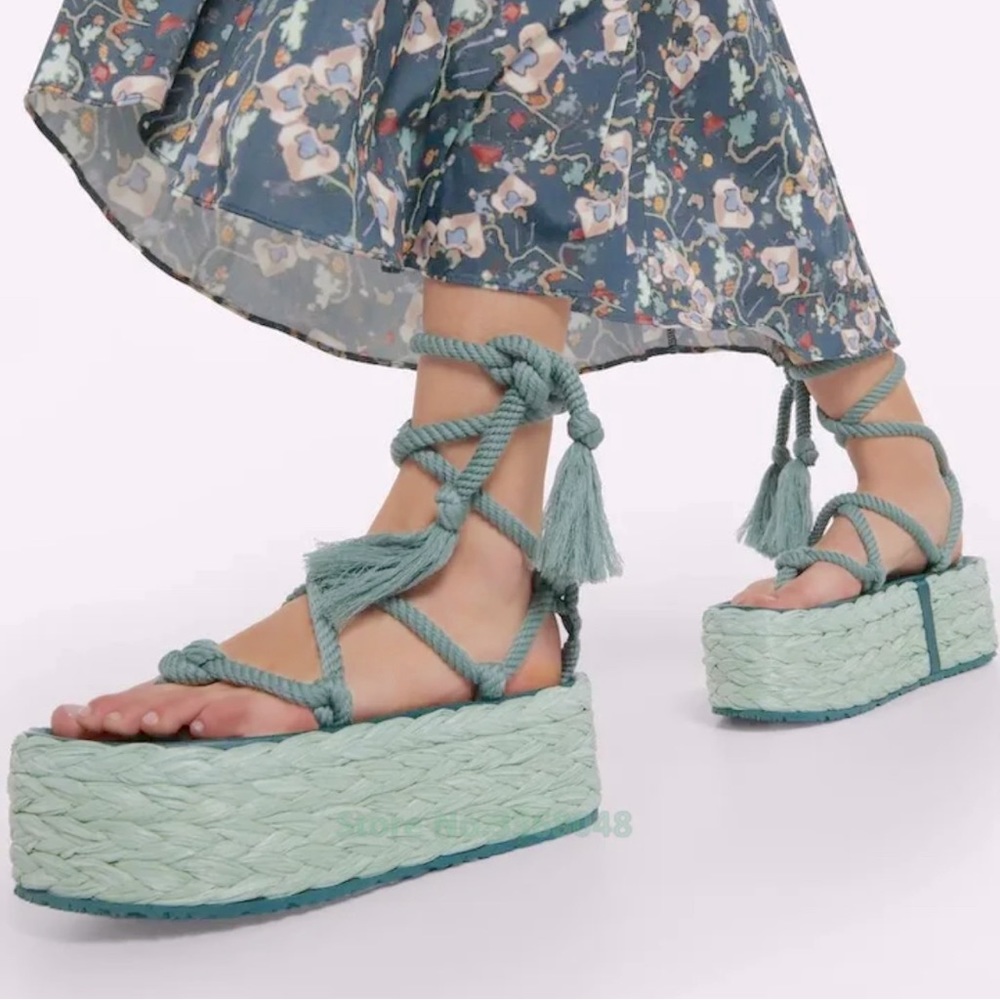Wedge sandals